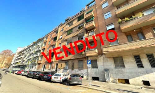 Milano Via Bottesini, 6 – Bilocale ATTICO con TERRAZZO in VENDITA